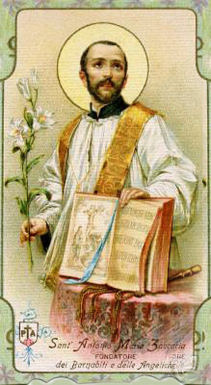 ST. ANTONIUS MARIA ZAKARIA