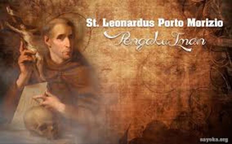 ST. LEONARDUS PORTO MORIZIO PENGAKU IMAN